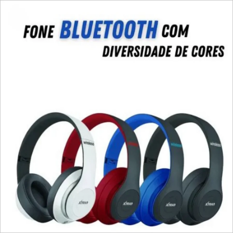 Fone De Ouvido Sem Fio Headphone Bluetooth Celular